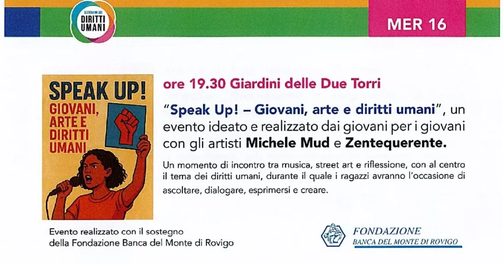 Speak Up immagine in evidenza